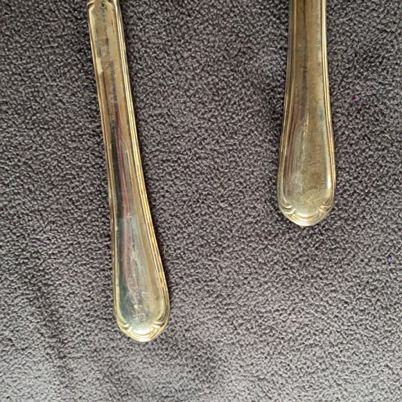 Lot/4 Silver Plated Serving Pieces Old Vintage - Picture 14 of 14